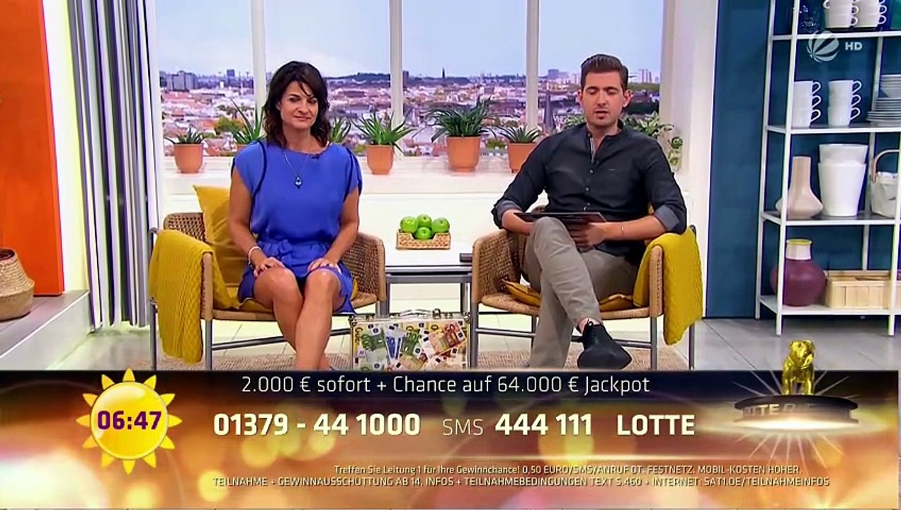 Marlene Lufen - Sat1 FFS 18.09.2018 - 1080i