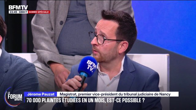 FORUM BFMTV - Lyhanna: Il faut que les citoyens comprennent qu'il va y avoir une rupture au sein de la justice entre le ministère et le terrain , analyse Jérôme Pauzat, magistrat