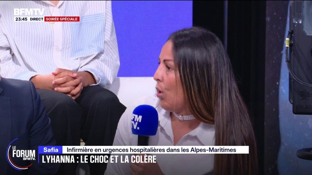 FORUM BFMTV - Lyhanna: Nous le peuple français, qui sommes perdus, nous allons représenter ces enfants , déclare Safia