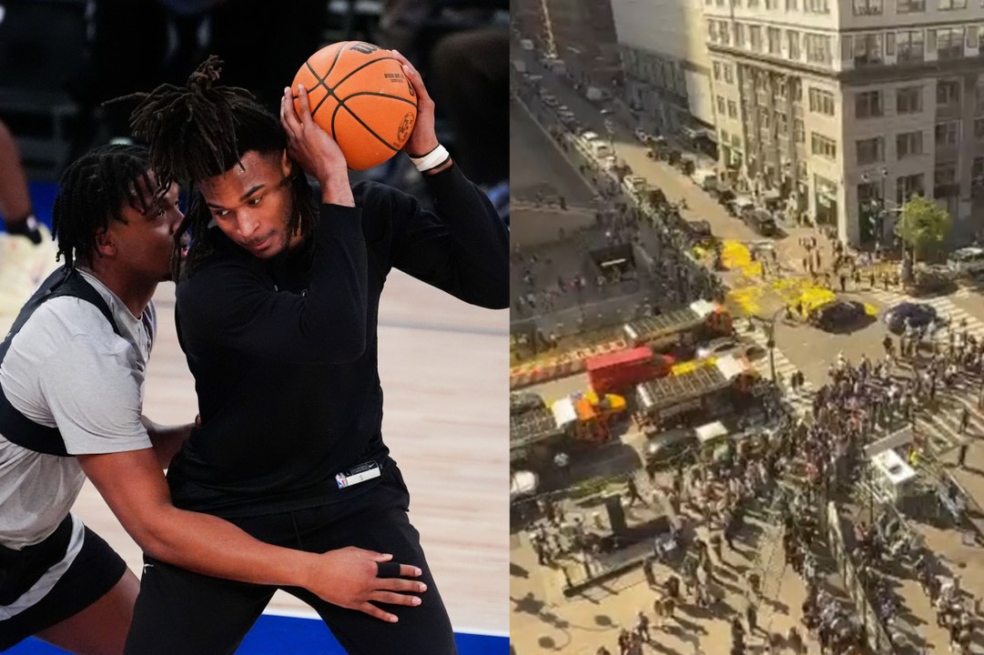 Las calles alrededor del MSG ya respiran la previa del Knicks vs. Spurs