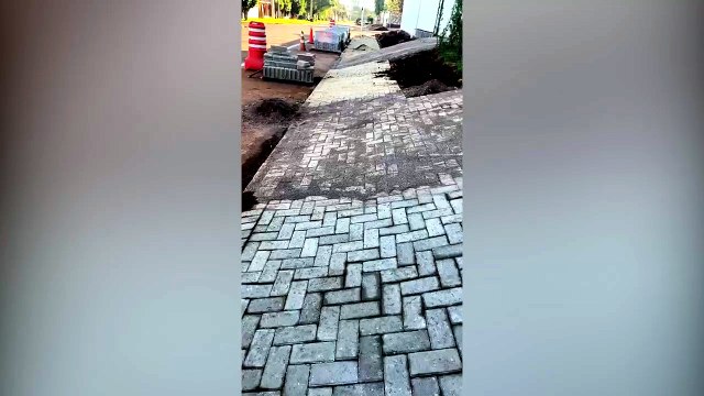 Morador relata problemas de acesso e falta de acessibilidade após obras na Rua Flamboyant, em Cascavel