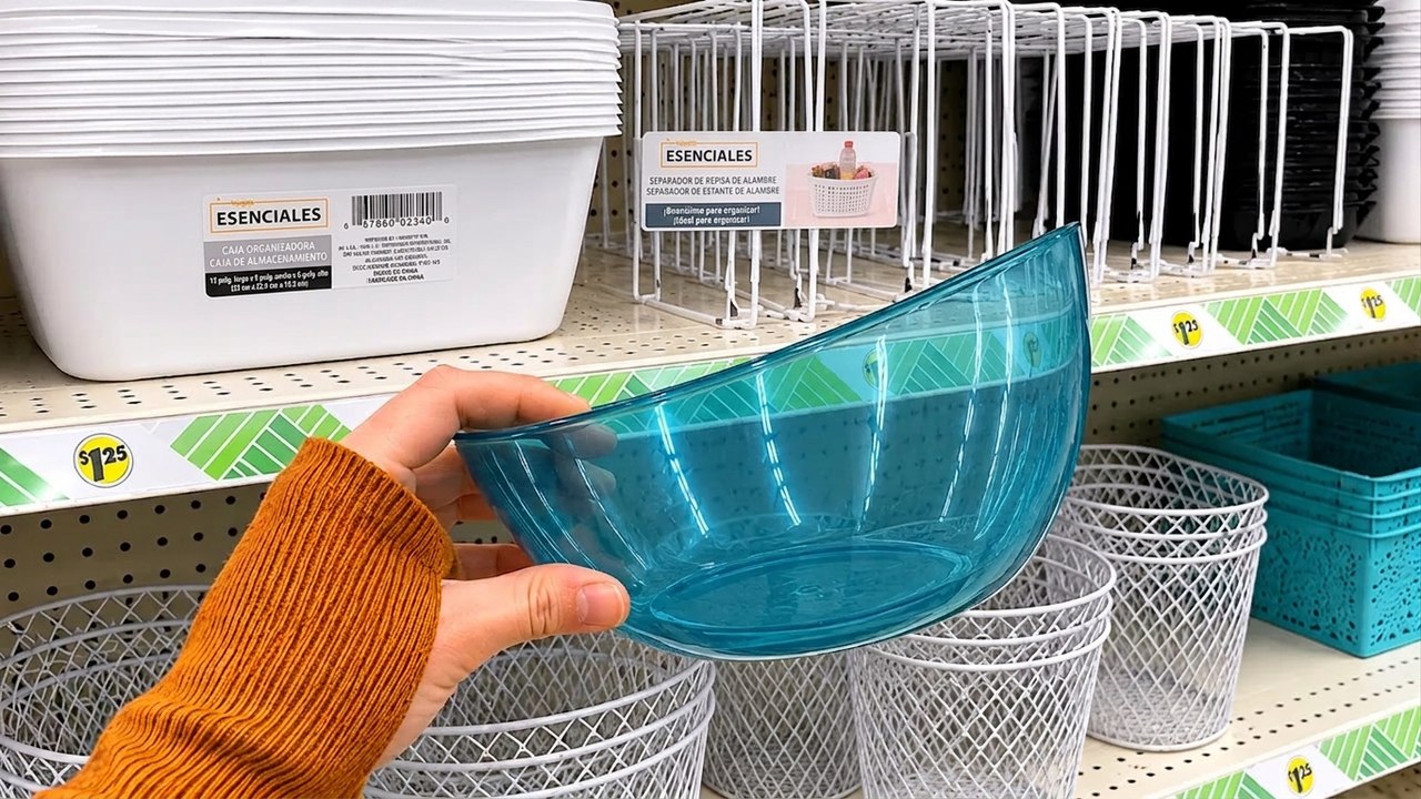 ¡Todos van a querer los platos del súper después de ver esta idea para tu sala!