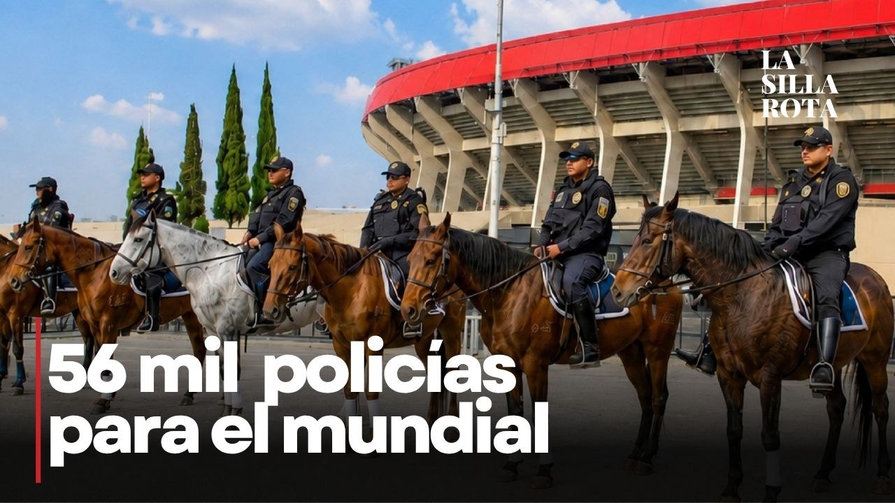 Así será el blindaje de seguridad en CDMX durante el Mundial 2026