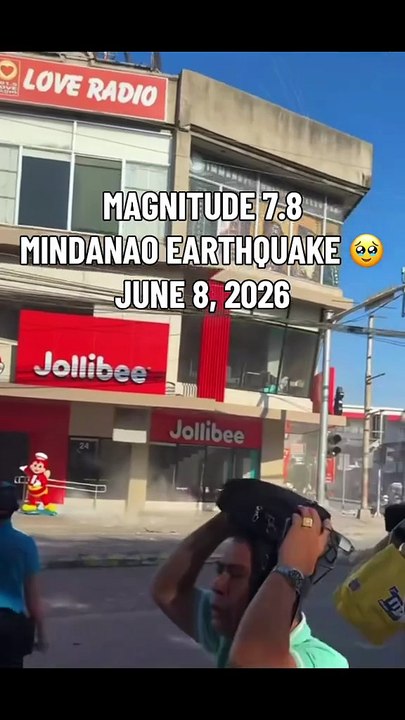 Magnitude 7.8 Mandino Earthquake 8 June 2026