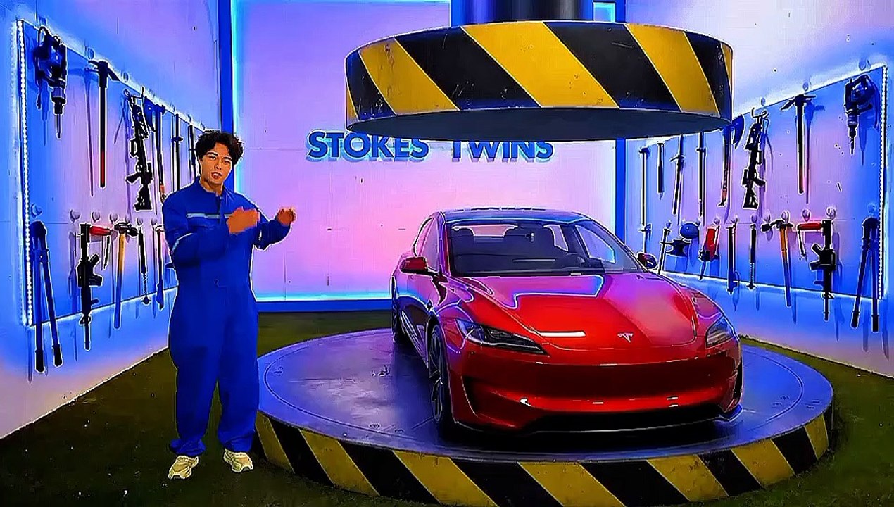 Part 01  Destroy Your Car_ Win a Lamborghini #stokes #twins #trending