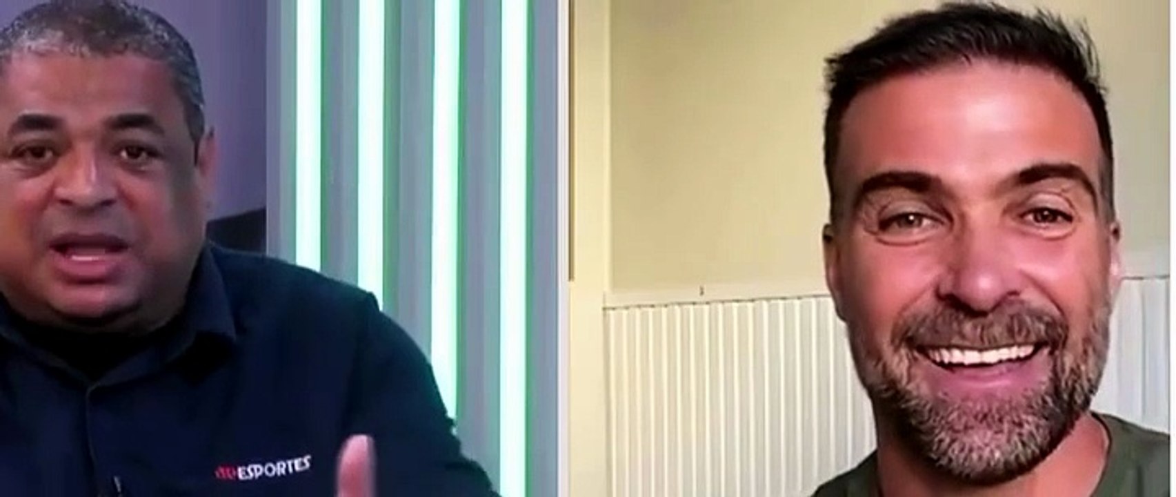 Vampeta e Pilhado discutem possibilidade de receber a família durante concentração para Copa; veja