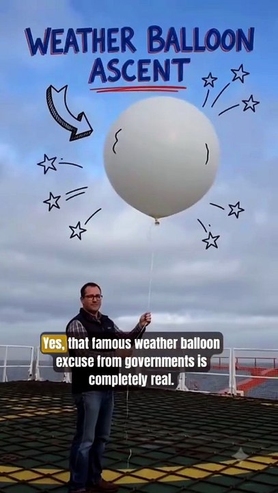 UFOs Might Actually Be Weather Balloons