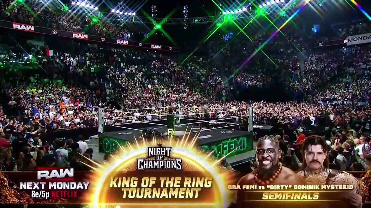 Oba Femi Full Segment - WWE Raw 8 June 2026 Full Show Part 1