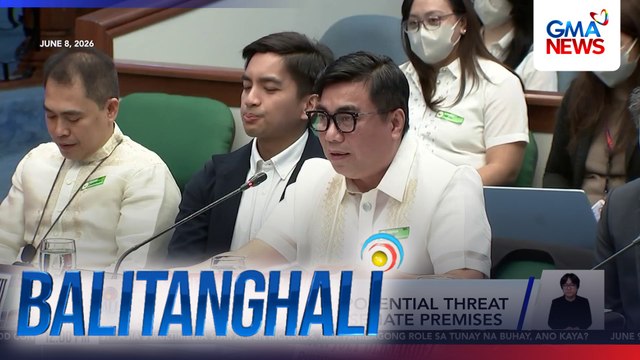 NBI Dir. Matibag - May potential threat sa Senate building at Senate premises | Balitanghali