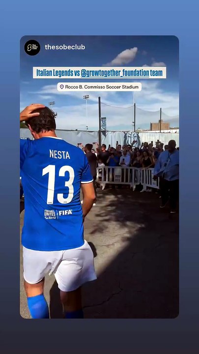 Ex Milan, anche Nesta fra le Legends italiane negli Usa: per ricordare Commisso