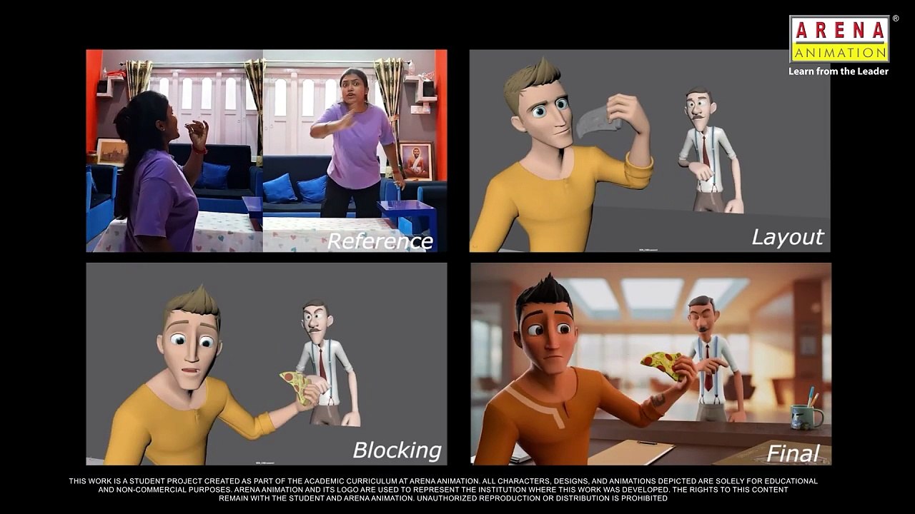 Arena Animation _ Student Work