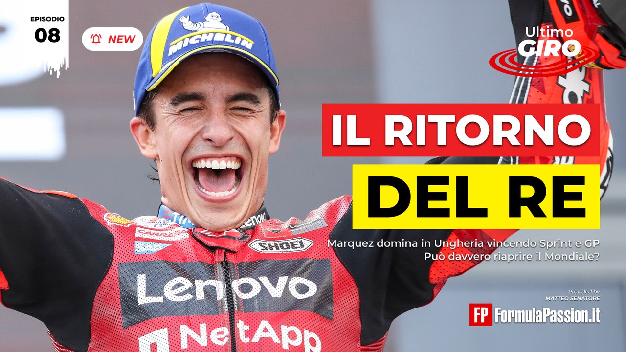 MARQUEZ è TORNATO! TRIONFO in Ungheria, MONDIALE RIAPERTO