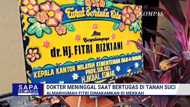 Petugas Medis Haji Indonesia Wafat Saat Bertugas di Mekkah | SAPA SIANG