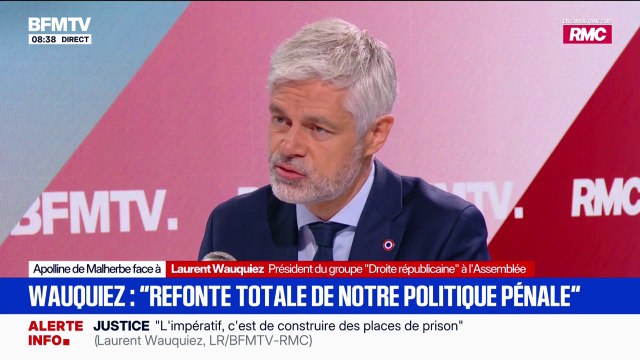 La droite en étant divisée prendrait une immense responsabilité de permettre la qualification de Jean-Luc Mélenchon au second tour de l'élection présidentielle , déclare Laurent Wauquiez