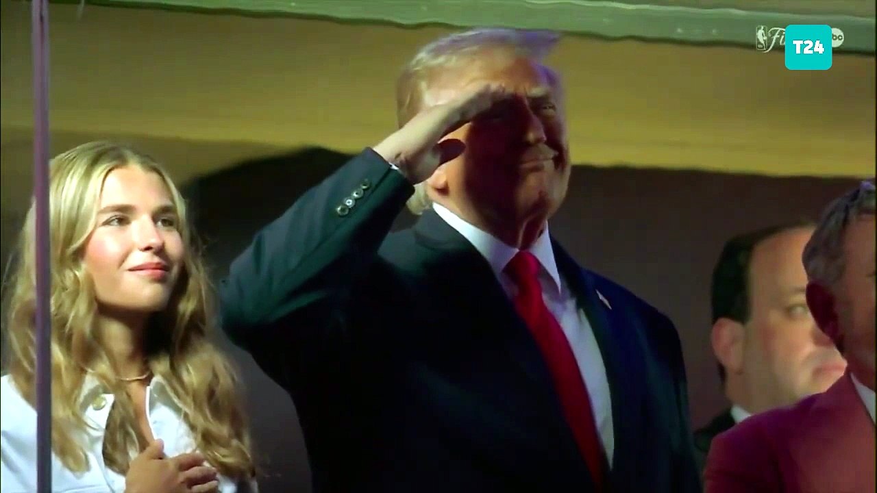 ABD Başkanı Trump, New York'taki NBA final maçında seyirciler tarafından yuhalandı
