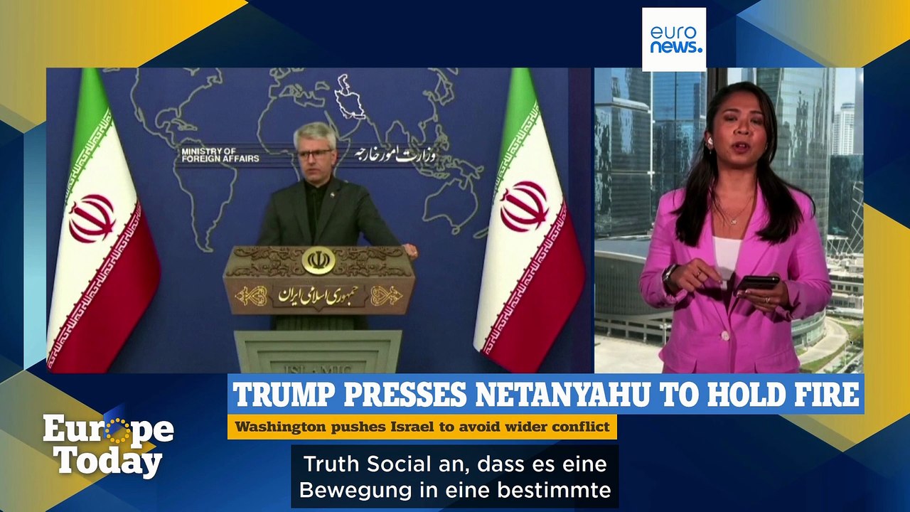 Europe Today: Ex-Premier Letta bei Euronews, Iran stoppt Angriffe auf Israel