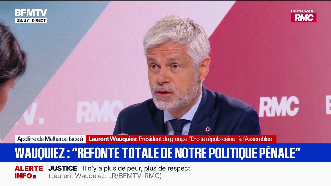 Loi "intégrale" sur les violences faites aux enfants: "Je n'aurai aucun problème à la soutenir", déclare Laurent Wauquiez