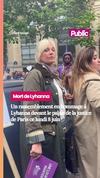 Mort de Lyhanna : un rassemblement en hommage à Lyhanna devant le palais de justice de Paris