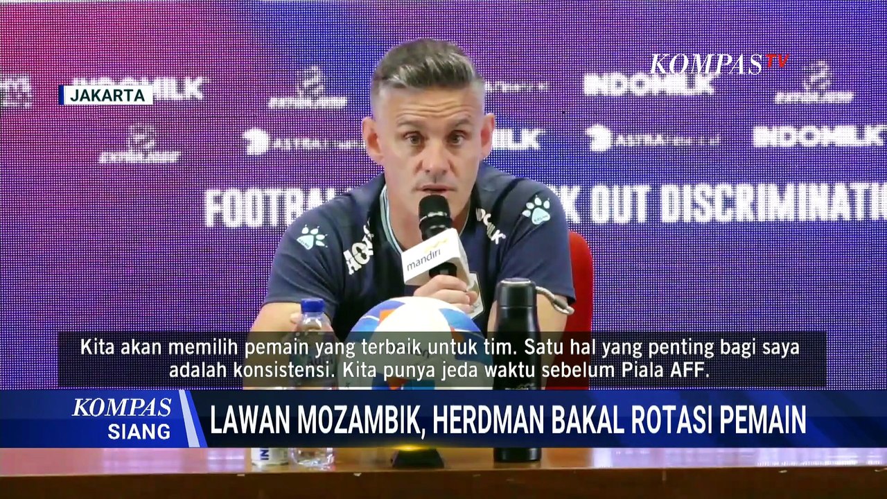 Hadapi Mozambik, Timnas Indonesia Bidik Kemenangan di GBK | KOMPAS SIANG