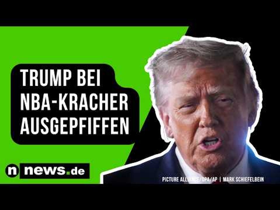 Donald Trump: Trump bei NBA-Kracher ausgepfiffen – dann folgt der nächste Patzer