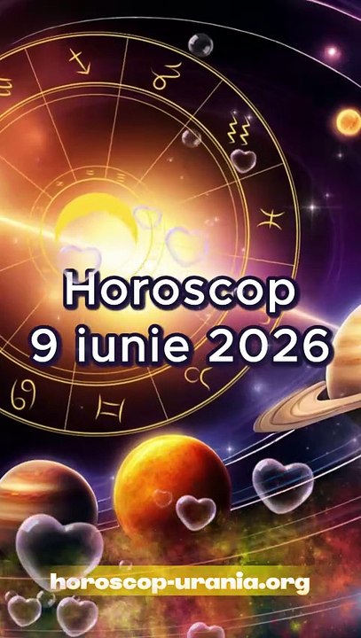 Horoscop 9 iunie 2026 - oferit de horoscop-urania.org