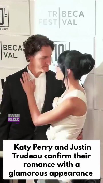 Katy Perry and Justin Trudeau confirm their romance with a glamorous appearance at the Tribeca Film Festival premiere.