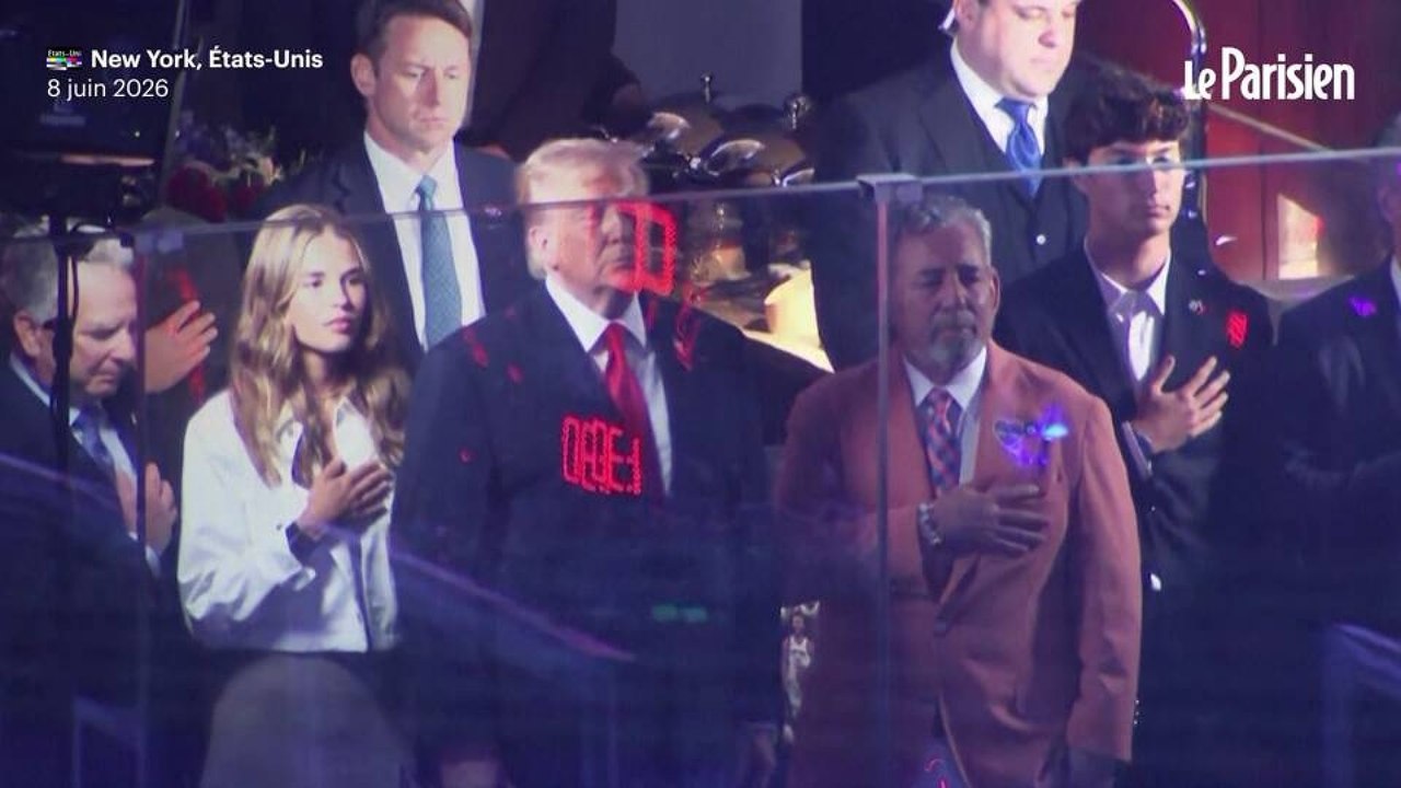 « C'était des applaudissements » : Donald Trump vivement hué par le public lors des finales NBA