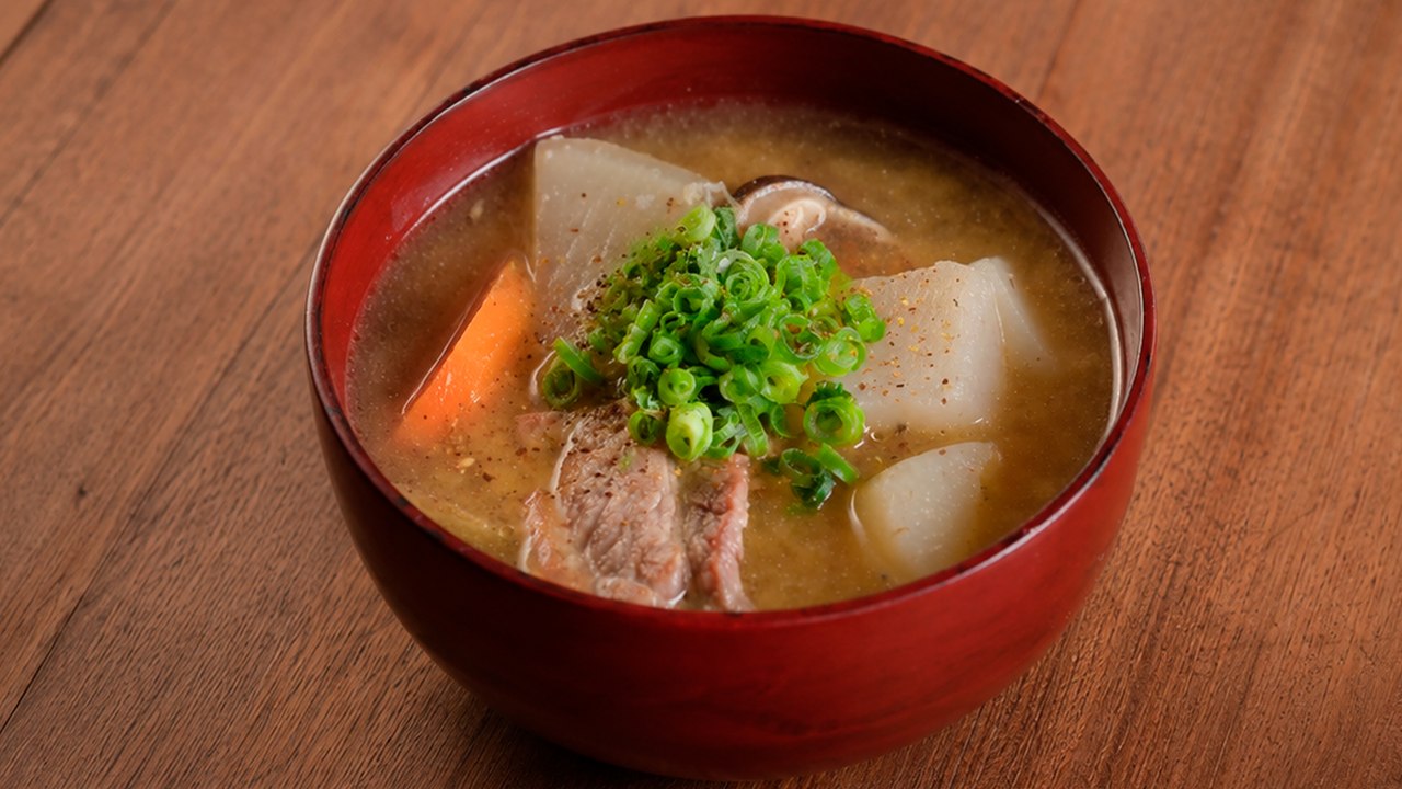 Japanese Tonjiru With Deep Savory Broth 🍚
