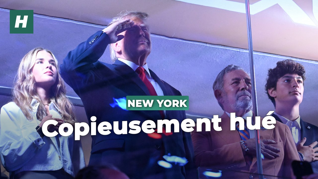 À la finale de NBA entre les Knicks et les Spurs, Donald Trump reçoit un accueil glacial du public new-yorkais