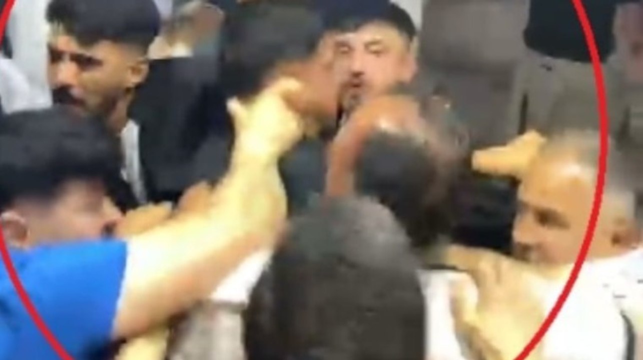 Düğünde silah sıkıldığı ihbarına giden polislerle davetliler arasında arbede
