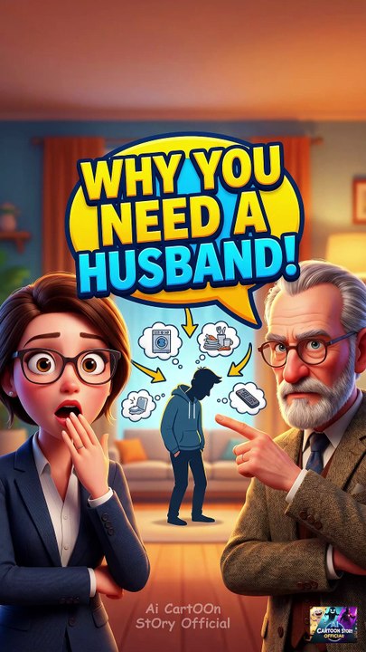 Funny Marriage Joke Animation | Psychologist's Hilarious Reason Why She Needs a Husband 😂 | #shorts