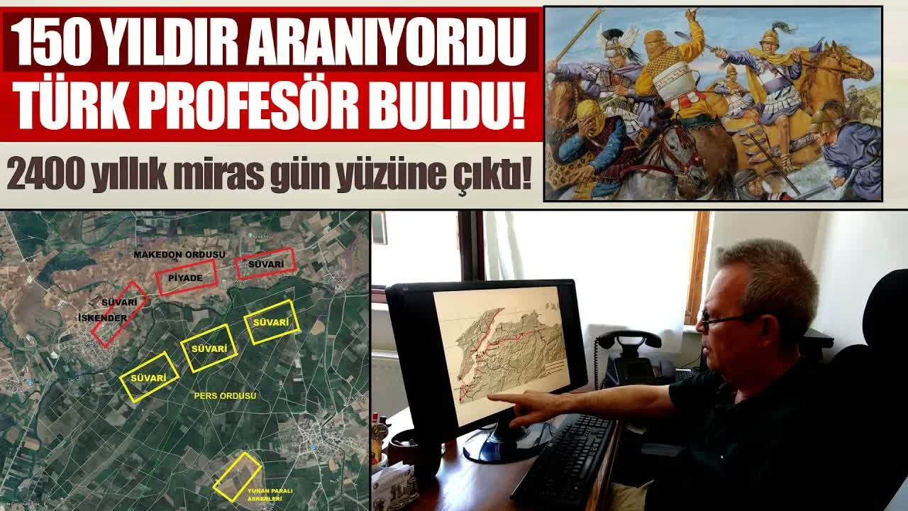 İskender'i Büyük Yapan Granikos Savaş Alanı Çanakkale'de Bulundu