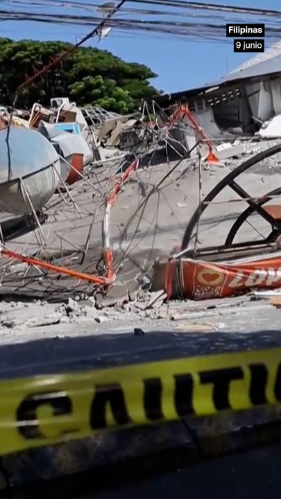 Ascienden a 37 los fallecidos y a casi 500 los heridos por el terremoto en Filipinas.