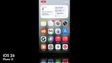 iOS 26: Performance auf dem iPhone 13 mini