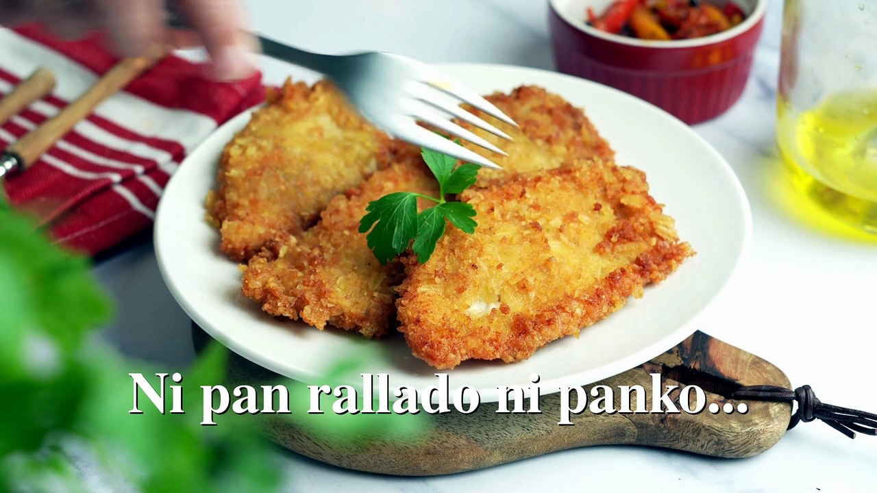 Ni pan rallado ni panko: un rebozado sorprendente