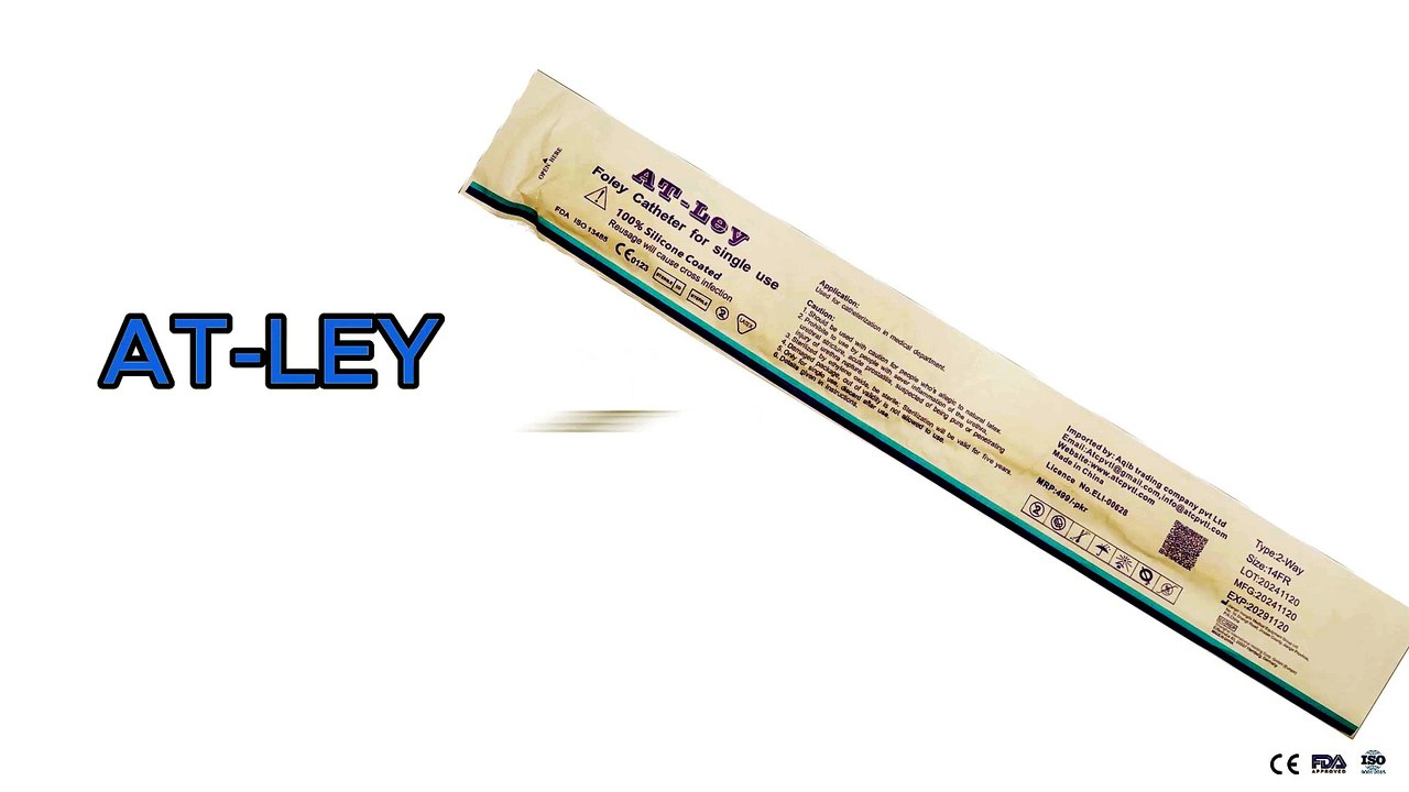 AT-LEY Foley Catheter – High-Quality Urinary Drainage Solution