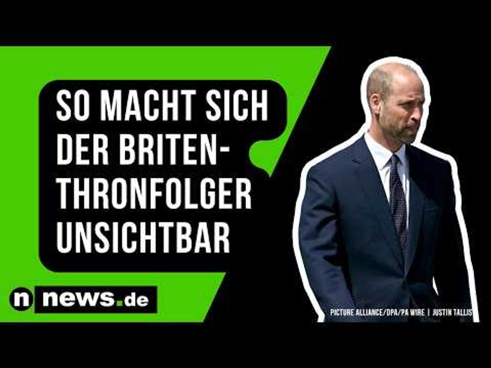 Prinz William: So macht sich der Briten-Thronfolger unsichtbar