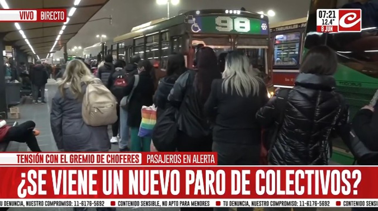 La UTA presiona y amenaza: ¿se viene un nuevo paro de colectivos?