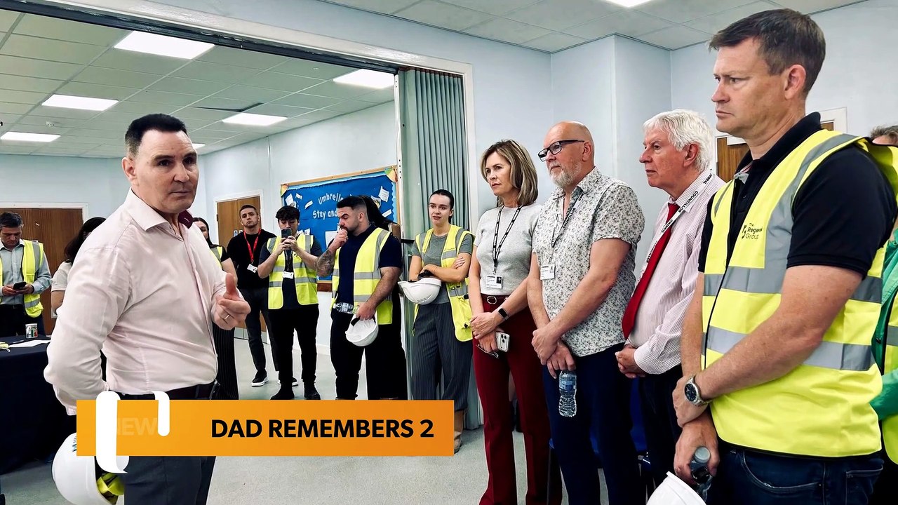 Dad recalls “war zone” experience of town explosion