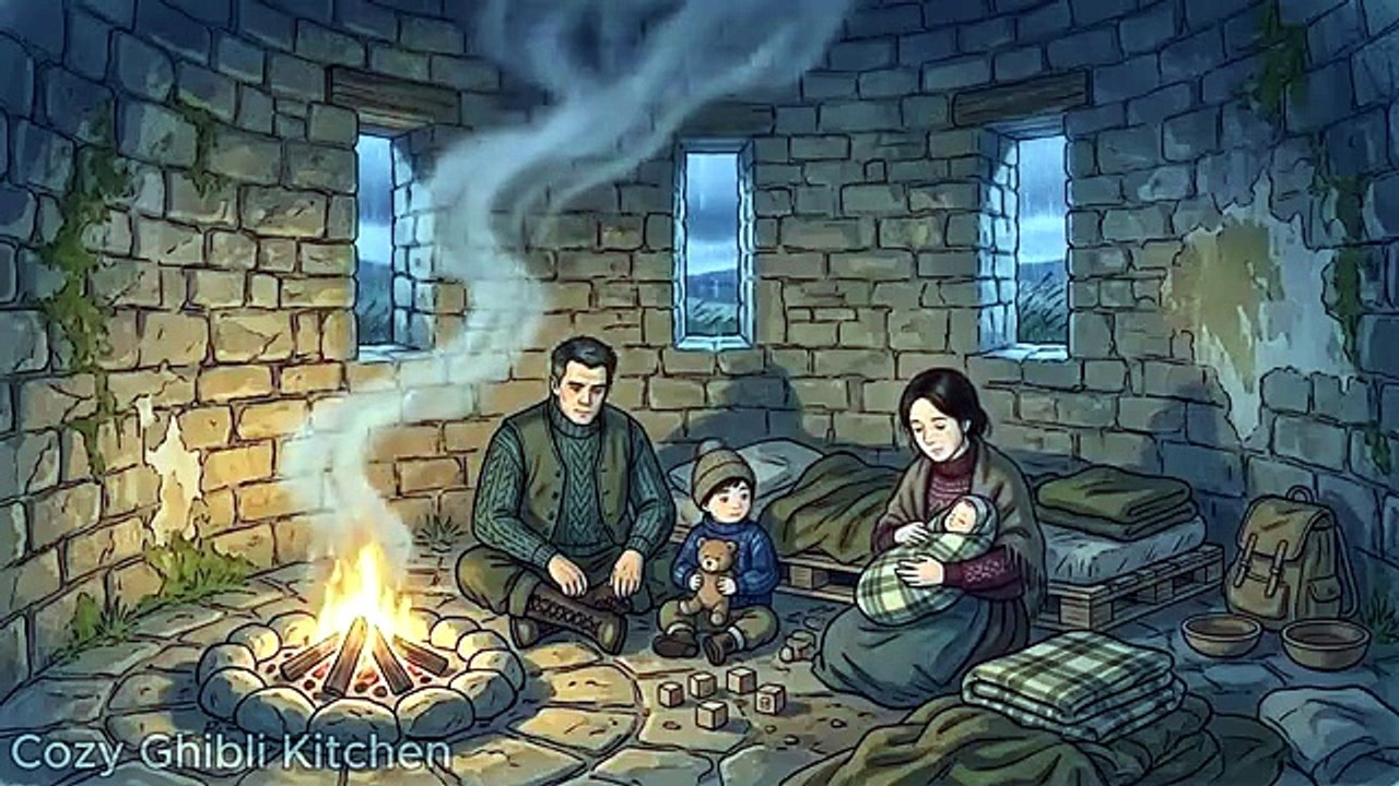 Family trapped