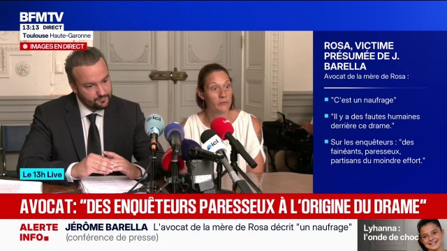Mort de Lyhanna: Je veux que mes enfants et tous les enfants de France soient protégés , déclare la mère de Rosa, victime présumée de Jérôme Barella