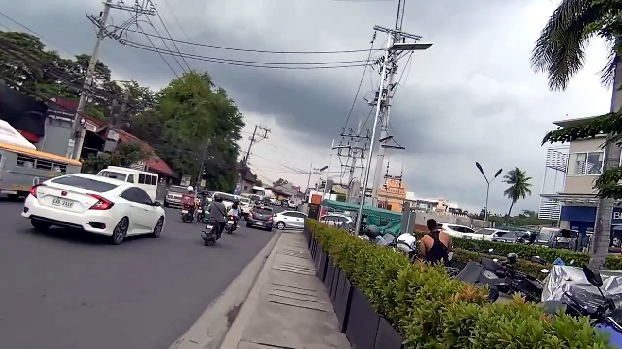 Mall Front Along Malhacan Road in Meycauayan, Bulacan, Philippines