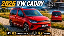 2026 Volkswagen Caddy Cargo: Das steckt im großen Update