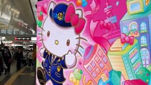On devait prendre le Hello Kitty Shinkansen pour un de ses derniers voyages mais rien ne s'est passé comme prevu 😭#hellokitty #hellokittyshinkansen #japon #voyagejapon