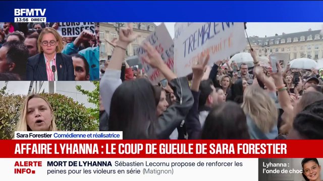 Affaire Lyhanna: Il faut que les pédocriminels aient peur , assure Sara Forestier, comédienne et réalisatrice