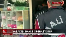 İstanbul merkezli 24 ilde yasadışı bahis gelirlerini aklayan şüphelilere operasyon