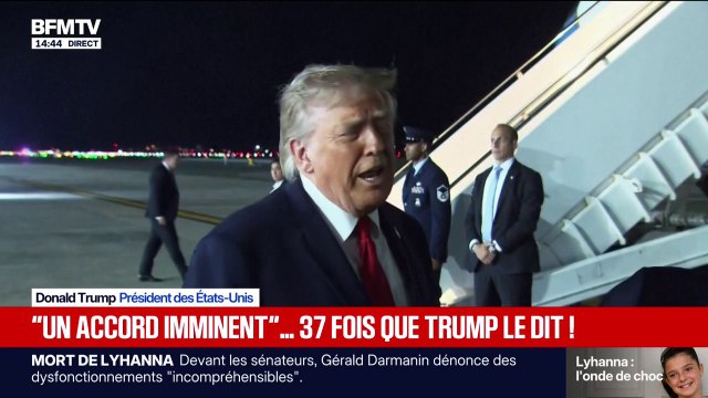 Guerre au Moyen-Orient: Donald Trump assure que les négociations avec l'Iran se poursuivent
