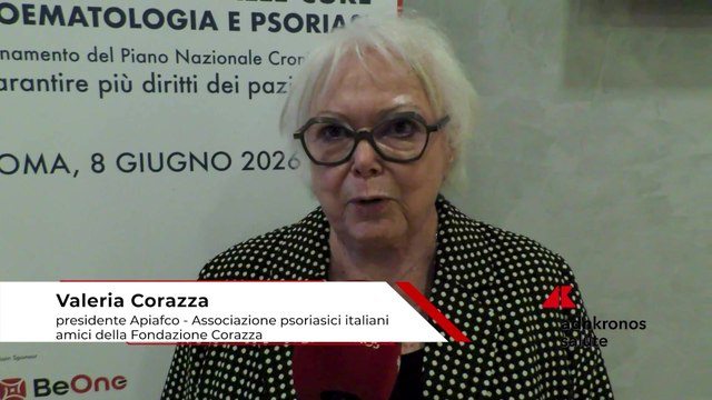 Sanit?: Corazza (Apiafco), 'psoriasi in Pnc per spostare peso cronicit? da pazienti a Istituzioni'