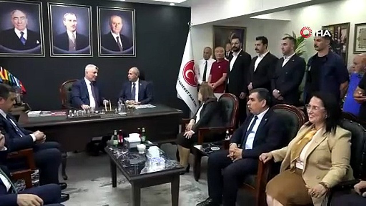Bakan Bolat’tan MHP Gaziantep İl Başkanı Kılıç’a hayırlı olsun ziyareti