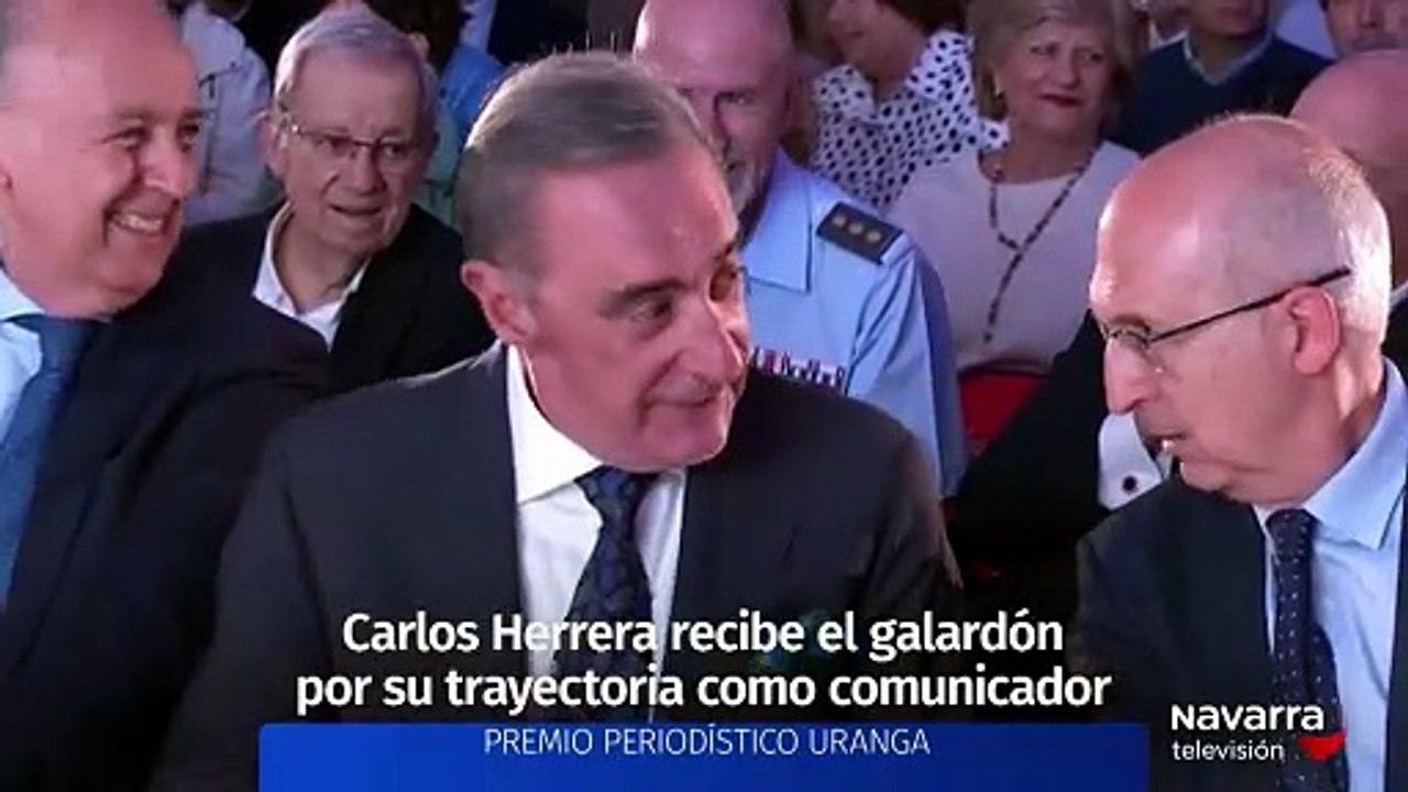 Carlos Herrera, premio a una trayectoria como comunicador